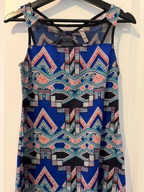 Geometric Pattern Dress